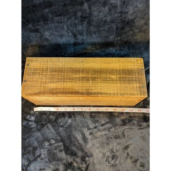Vintage Early Times wooded shipping box. In good condition - Picture 4 of 5